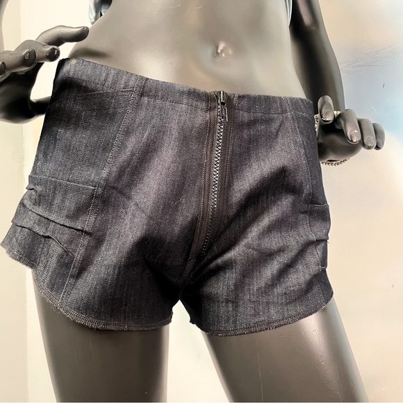 Handmade denim hot pants - Picture 4 of 8